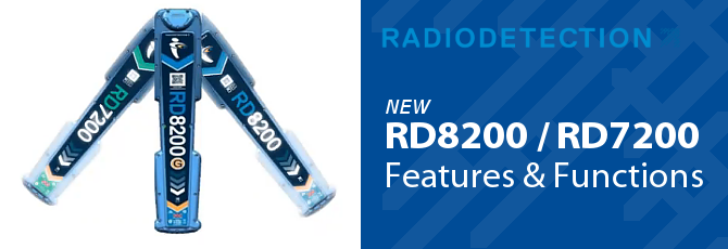 Radiodetection RD8200 / RD7200 Features & Functions