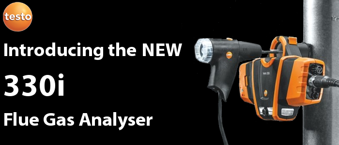 Testo gas analyser application photo